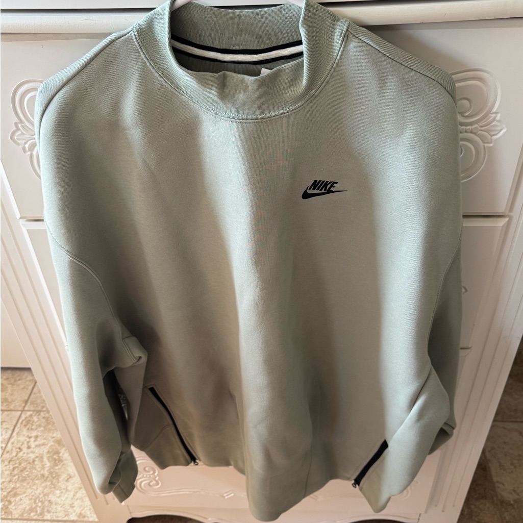 Nike Women's Sage Green Crewneck Sweater